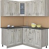 Угловая кухня Интерлиния Мила Хольц 14x17 (дуб серый)