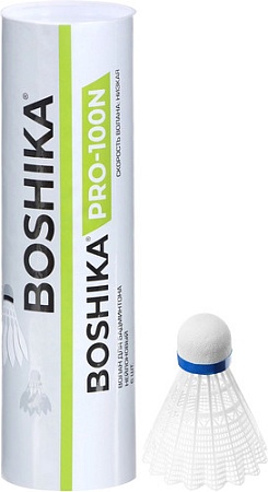 Набор воланчиков Boshika PRO-100N 9412594 (6 шт, белый)