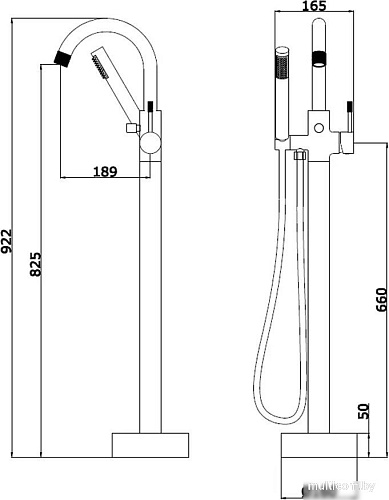 Смеситель Vieir V403534S