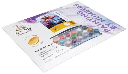 Картина по номерам ArtCity По ночному городу KT503