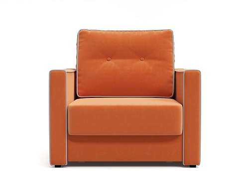 Кресло-кровать Mio Tesoro Атлантикс (Velutto 60, оранжевый)