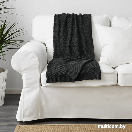 Плед Ikea Эннианн 130x170 403.522.84 (темно-серый)