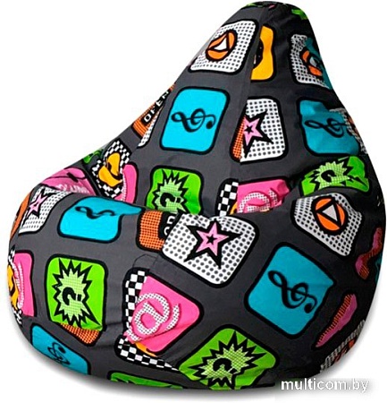 Кресло-мешок DreamBag 50068 (L, жаккард, planet)
