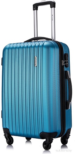 Чемодан-спиннер L'Case Krabi BCP-1202 7468 (M, светло-синий)