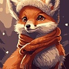 Рыжий кот Маленькая лисичка Х-7539