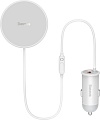 Автомобильное зарядное Baseus CW01 Magnetic Wireless Charging Car Mount 40W SUCX040002
