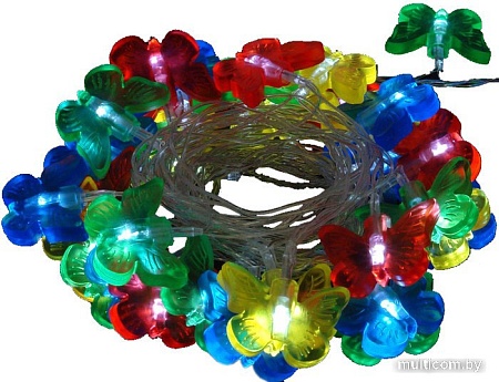 Гирлянда Волшебная страна LED-BT-36-3.6-MC Бабочки