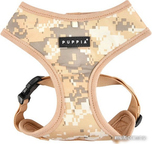 Шлейка Puppia Sentinel PAUA-HA1827-EC-S (бежевый камуфляж)