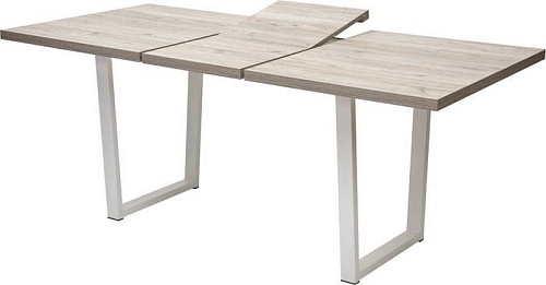 Кухонный стол M-City Лофт 160 462M05254 (дуб анкона/белый)