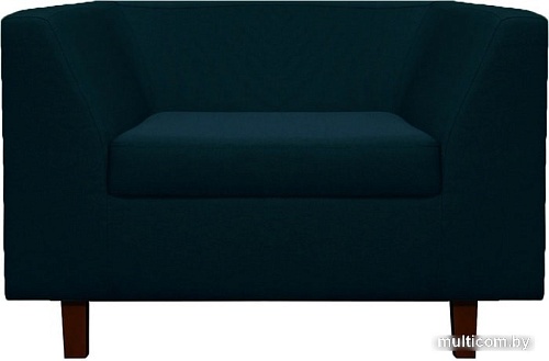 Интерьерное кресло Brioli Дедрик Д (рогожка, J17 темно-синий)