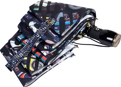Зонт Moschino 8600-OCA Boombox Black