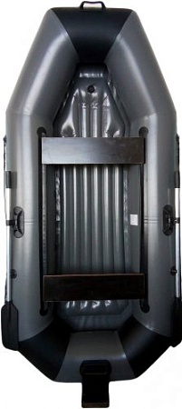 Моторно-гребная лодка Vivax К270Т НДНД (без киля, серый/черный)