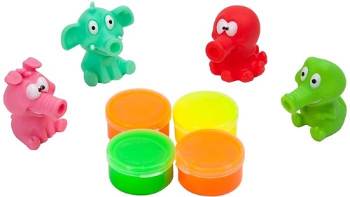 Набор для опытов Bondibon Слайм Бум: Слайм Чудики ВВ3754