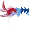 Игрушка для кошек Petstages Feather Fish Bone 90022
