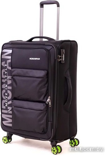 Чемодан-спиннер Mironpan 50159 58 см (черный)