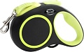 Поводок-рулетка Triol Urban Neon 11121014 (XS, 3м лента, черный)
