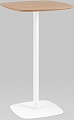 Барный стол Stool Group Form 60x60 T-005H (светлое дерево/белый)