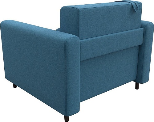 Кресло-кровать Лига диванов Лига-070 132545 (рогожка Амур 10 голубой)