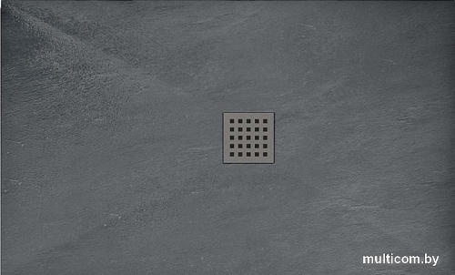 Душевой поддон Rea Rock 100x80 (серый)