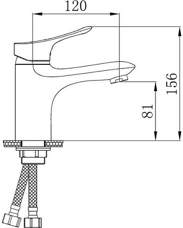 Смеситель РМС SL120-001F