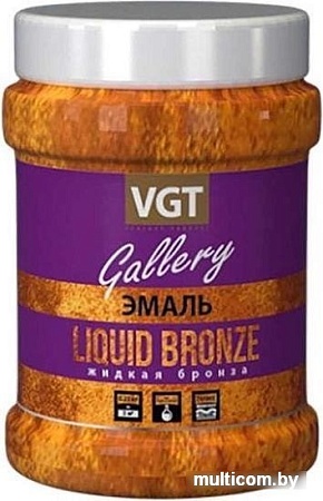 Эмаль VGT ВД-АК-1179 Универсальная Перламутровая 230 г (жидкая бронза)