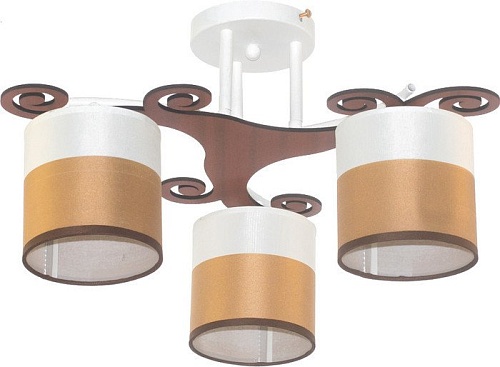 Люстра средней высоты Aitin Pro НПБ DA5019/3 (белый)