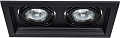 Точечный светильник Arte Lamp Canis A6661PL-2BK