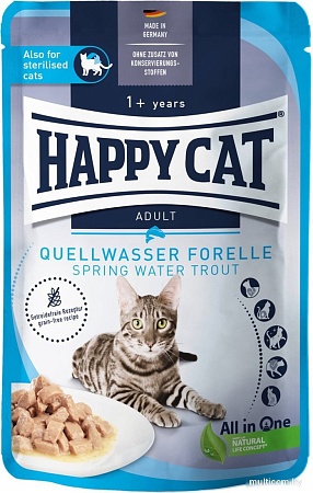 Пресервы Happy Cat Quellwasser Forelle форель 20х85 г