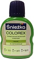 Колеровочная краска Sniezka Colorex 0.1 л (№40, зеленый светлый)