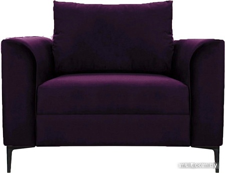 Интерьерное кресло Brioli Марк (велюр, B40 фиолетовый)