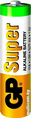Батарейки GP Super AA 4 шт. LR6/15A