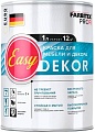 Краска Farbitex Profi EasyDekor для мебели и декора 1 л (белый)