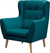 Интерьерное кресло Mio Tesoro Фиджи (Velutto 20/натуральное дерево)