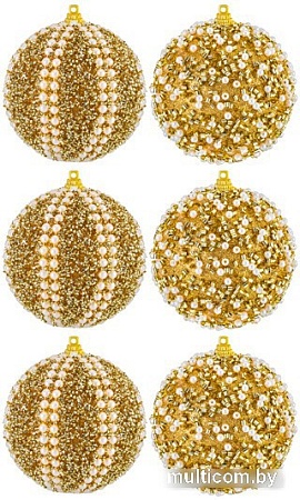 Елочная игрушка Elan Gallery Жемчужины на золотом 970106