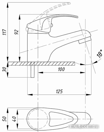 Смеситель Tsarsberg TSB-835-3507