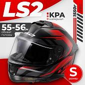 LS2 FF808 Stream 2 Fury (S, черный/красный)