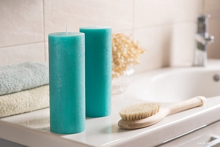 Набор свечей Мелт 200 мм (2 шт, бирюзовый)