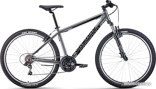 Велосипед Forward Apache 27.5 1.0 Classic р.15 2022 (серый/черный)