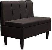 Интерьерное кресло Mio Tesoro Лео 880 (Velutto 24/шоколад)