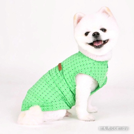 Футболка Puppia Bonnie PAVA-TS1904-GR-M (зеленый)