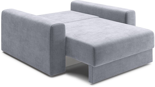 Кресло-кровать Mio Tesoro Отман (Velutto 52, серый)