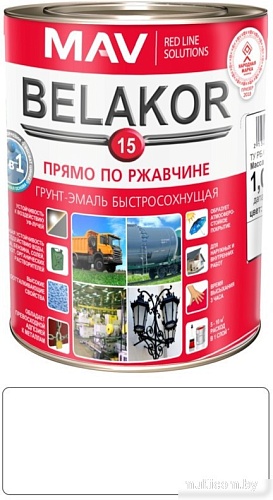 MAV Belakor-15 1 л (белый матовый)