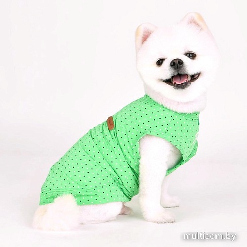 Футболка Puppia Bonnie PAVA-TS1904-GR-M (зеленый)