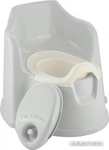 Детский горшок Lalababy Protect Me LA104211024 (серое перышко)