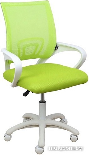 Компьютерное кресло AksHome Ricci White Kids (салатовый)