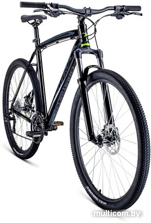 Велосипед Forward Next 29 2.0 disc р.21 2020 (черный)