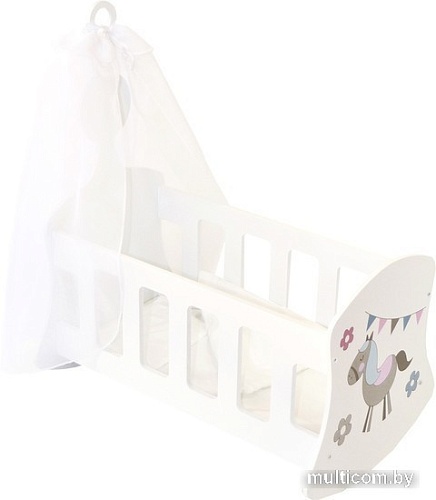 Кроватка для кукол Paremo Мимими Крошка Ли PFD120-73