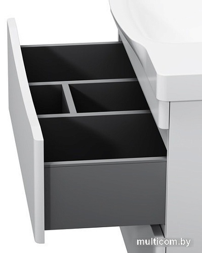 Мебель для ванных комнат AM.PM Тумба с умывальником Like M80FSX0802WG + M80WCC0802WG