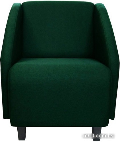 Интерьерное кресло Brioli Ральф (рогожка, J8 темно-зеленый)