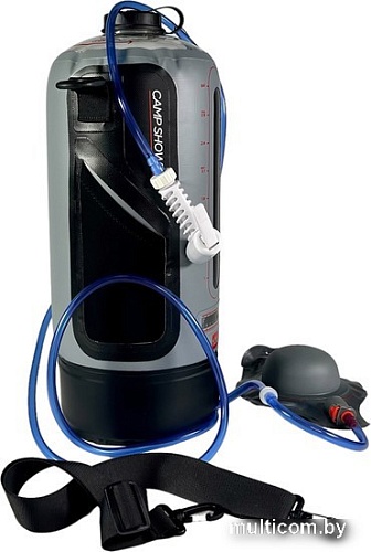 Душ походный AfishTour 12L Camp Shower Bag PVC 500D 516133 (серый)